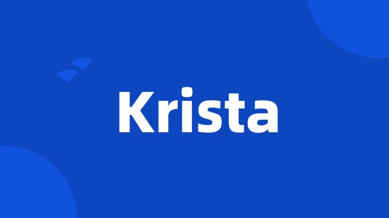 Krista