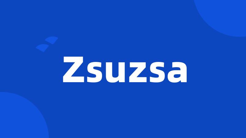 Zsuzsa