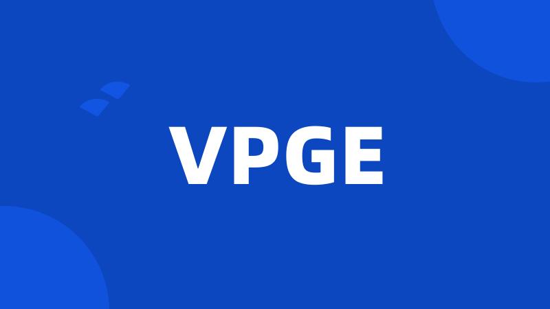 VPGE