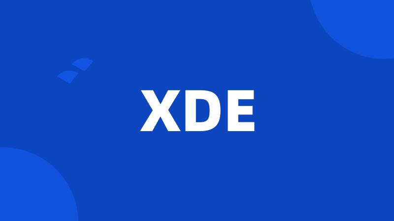 XDE