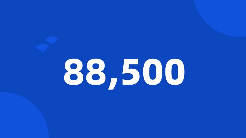 88,500