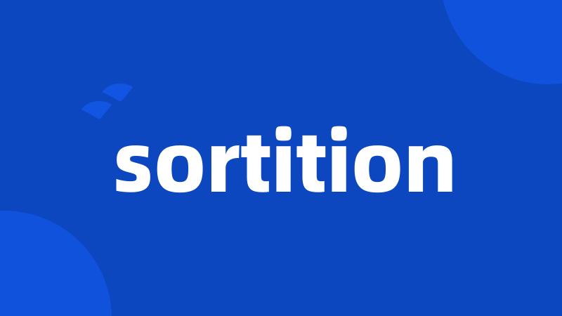 sortition