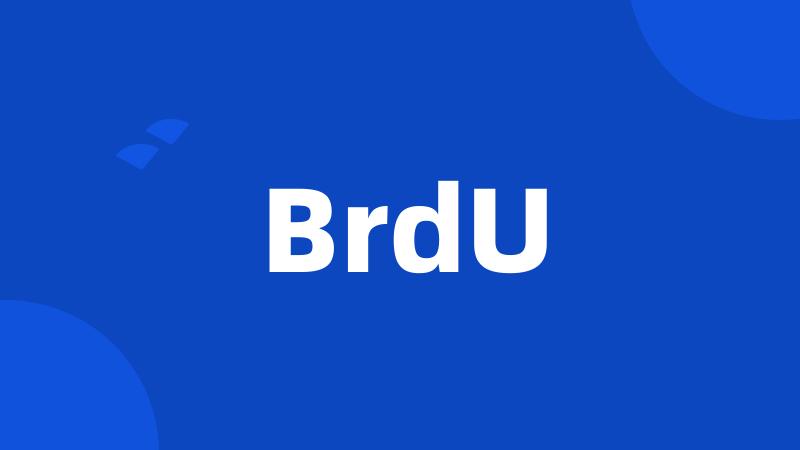 BrdU