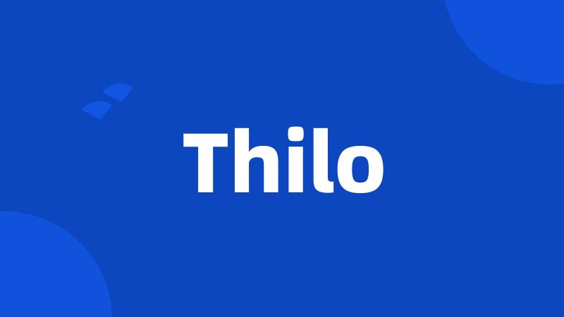 Thilo