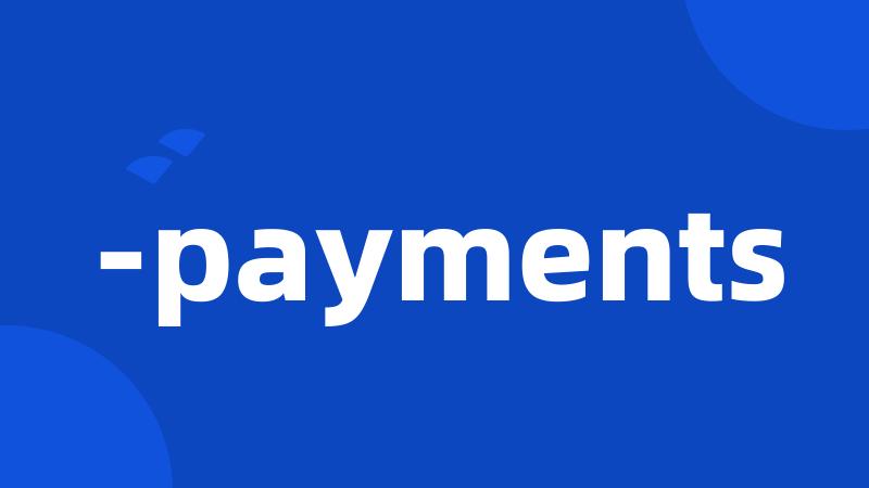 -payments