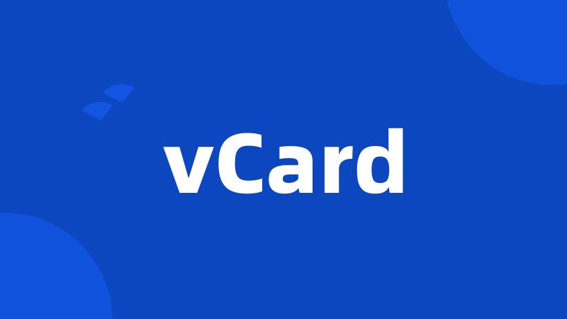 vCard