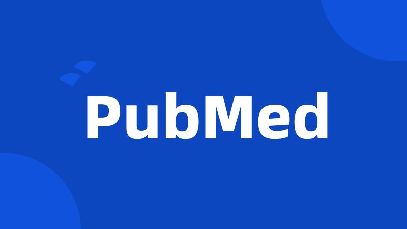 PubMed