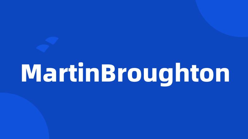 MartinBroughton