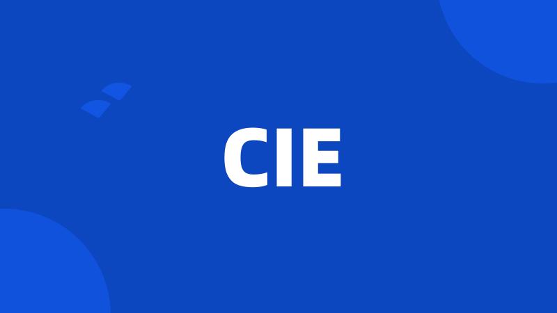 CIE