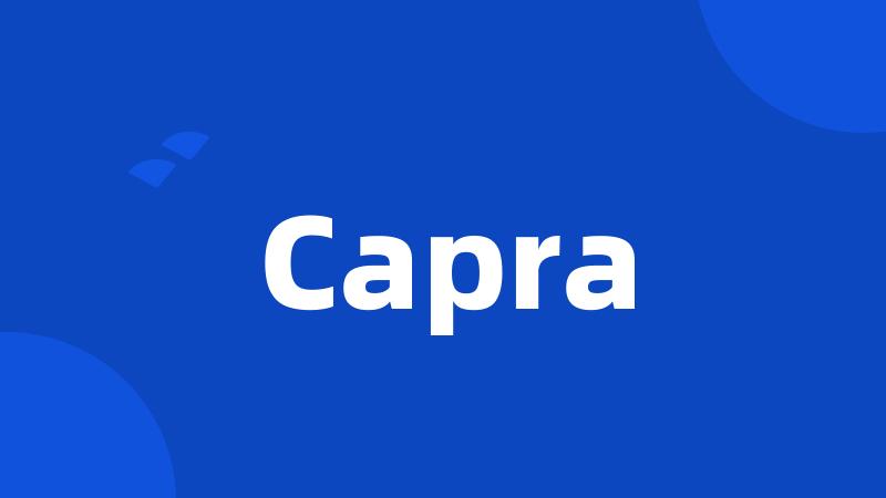 Capra