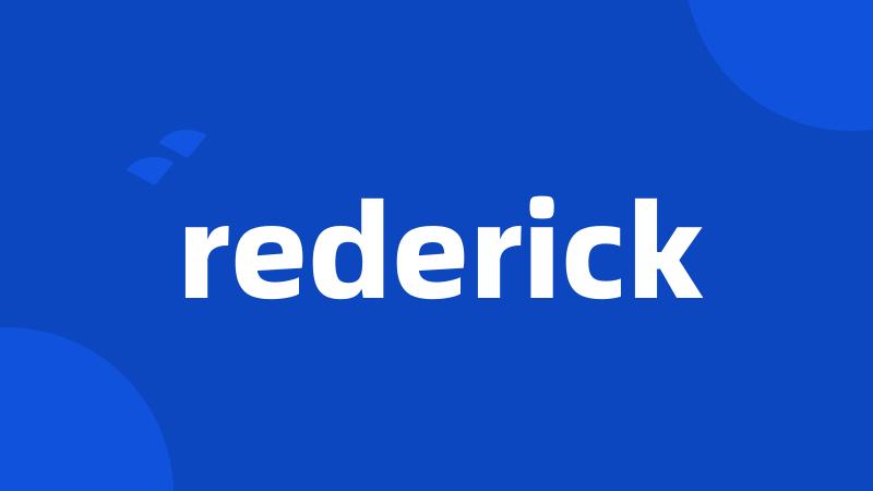 rederick