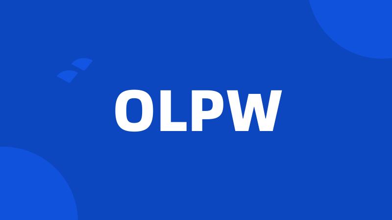 OLPW