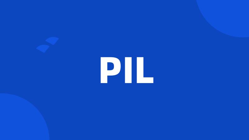 PIL