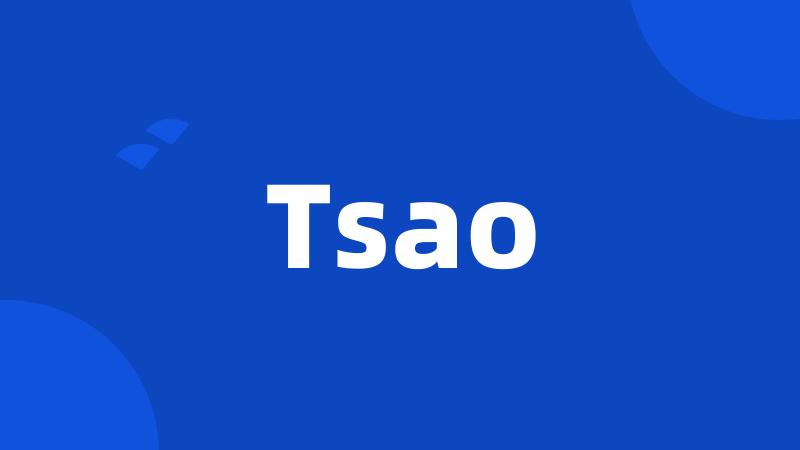 Tsao