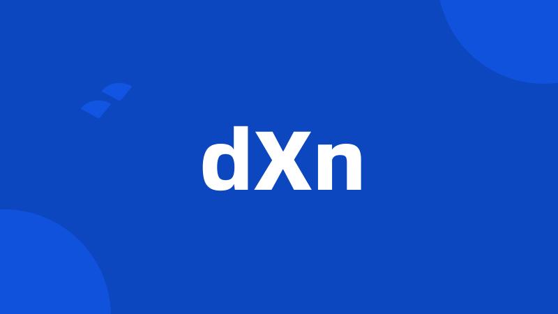 dXn