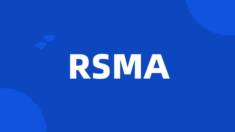 RSMA