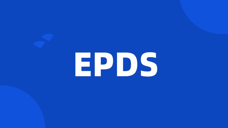 EPDS