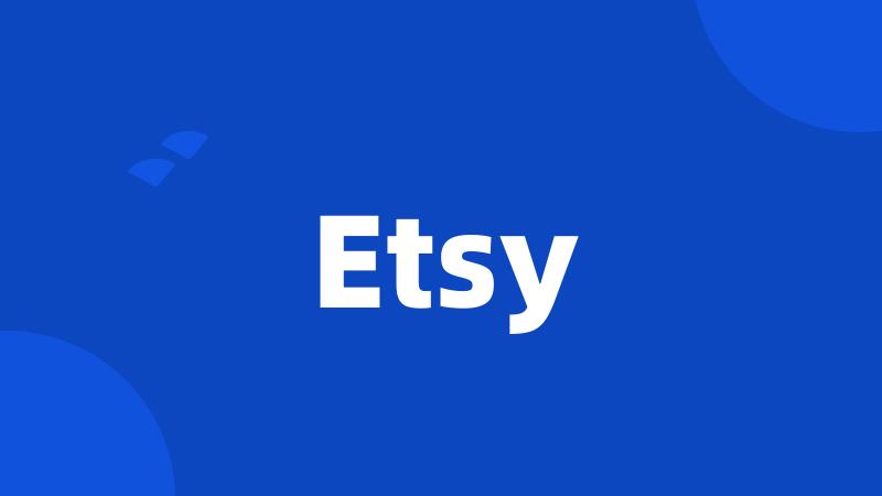 Etsy