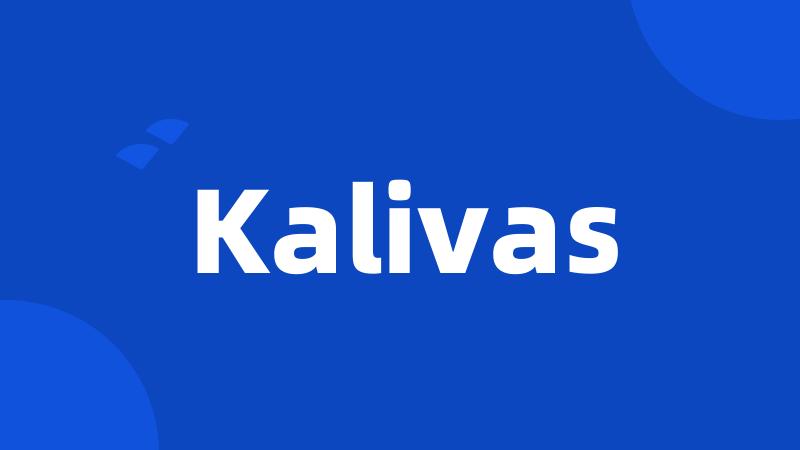 Kalivas