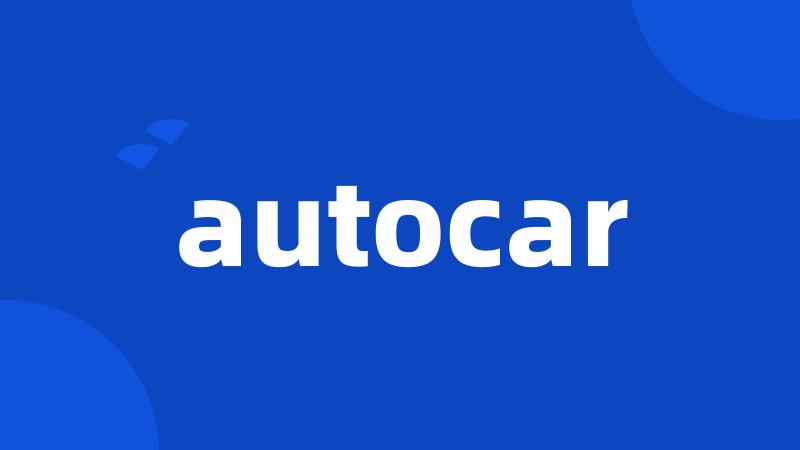 autocar