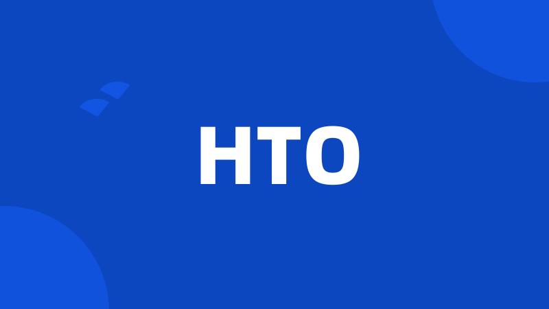 HTO