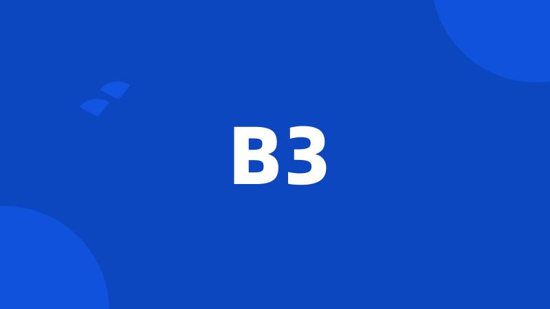 B3