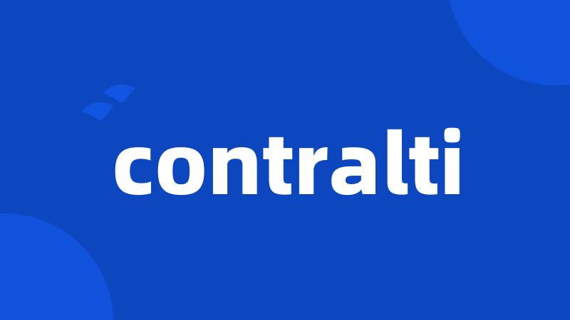 contralti