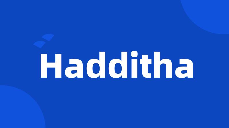 Hadditha