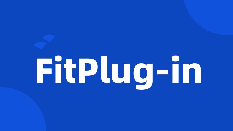 FitPlug-in