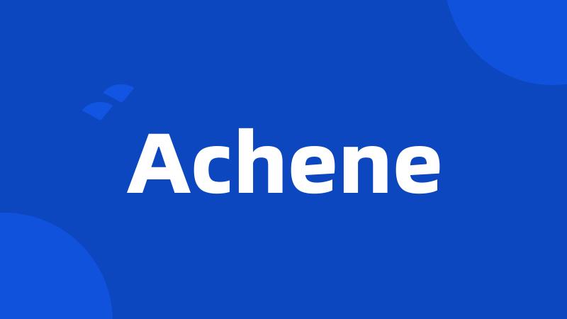 Achene