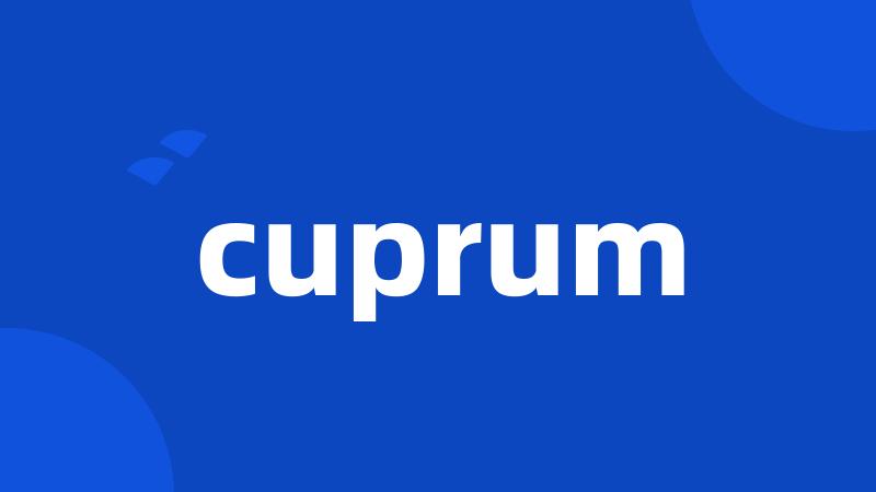 cuprum