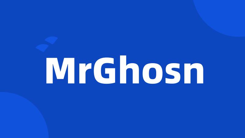 MrGhosn