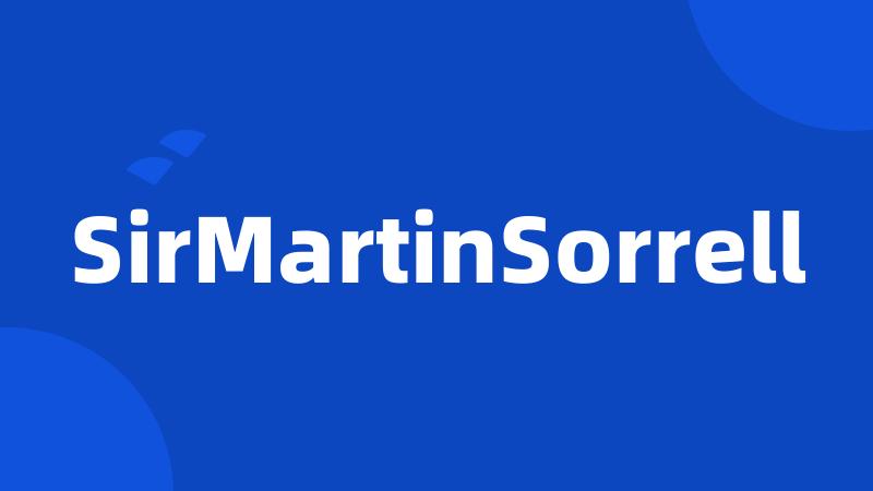 SirMartinSorrell