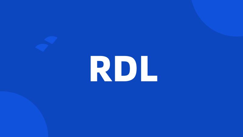 RDL