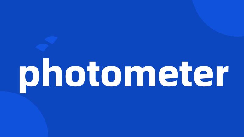 photometer