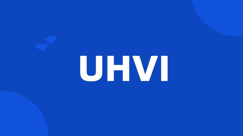 UHVI