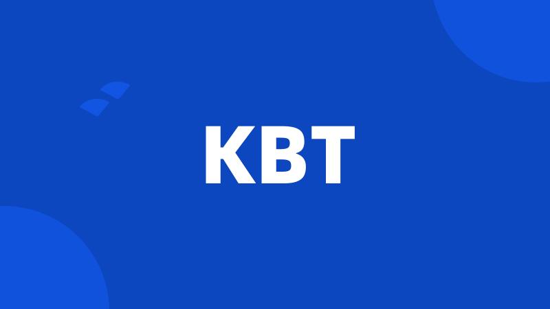 KBT