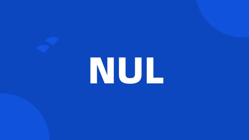 NUL