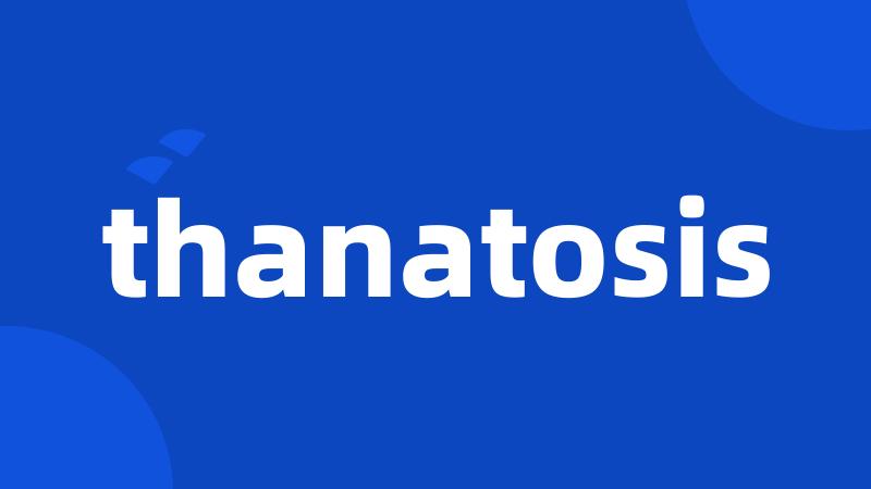 thanatosis