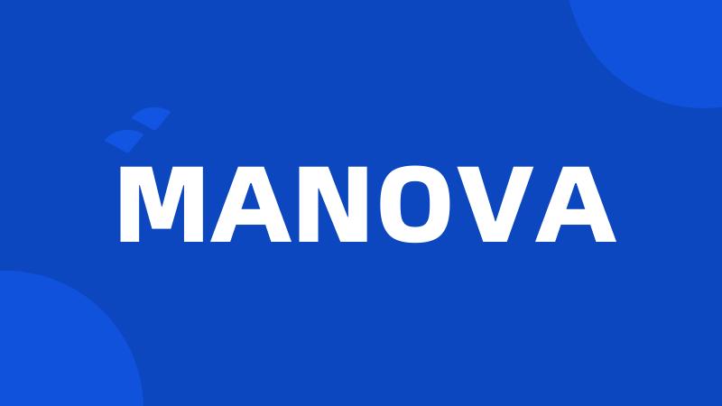 MANOVA