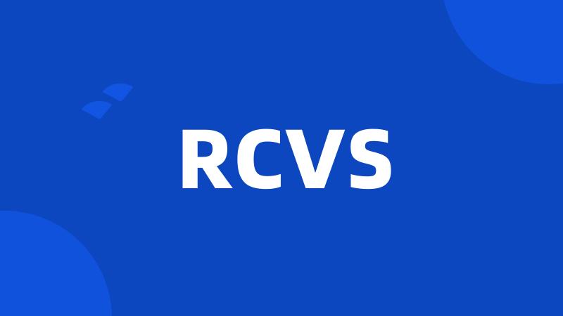 RCVS