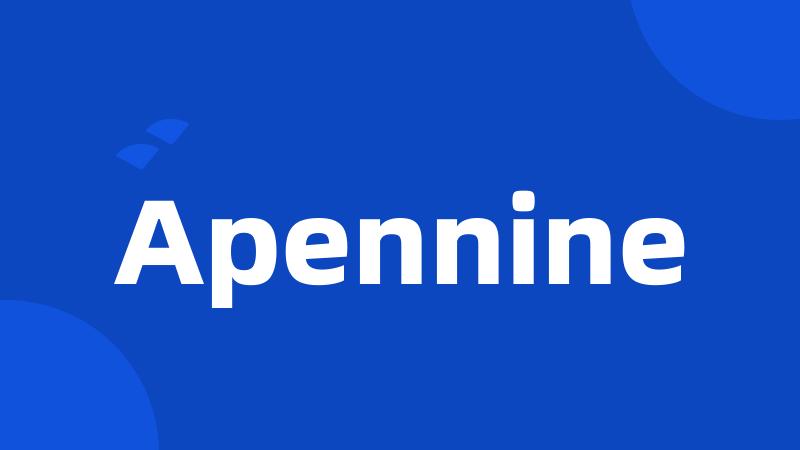 Apennine