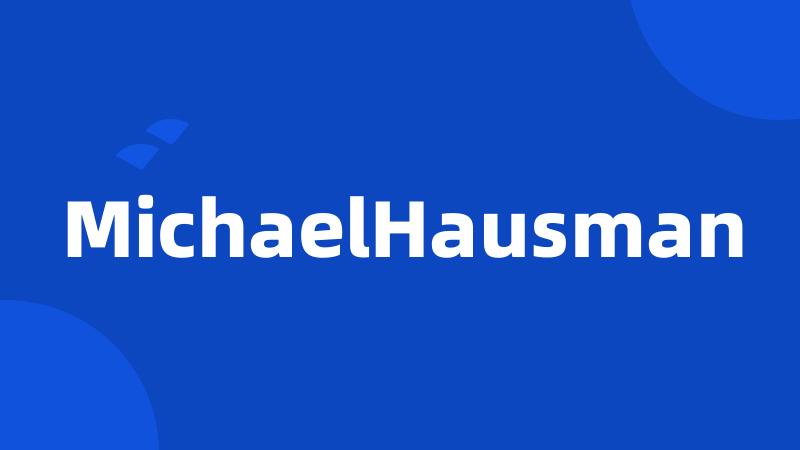 MichaelHausman