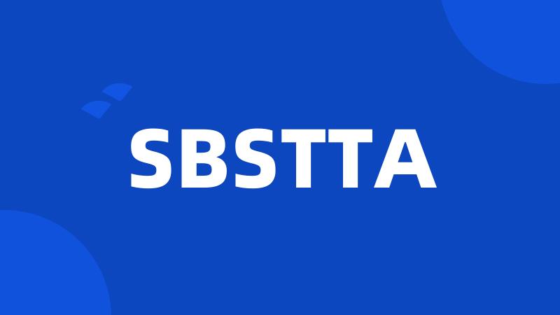 SBSTTA