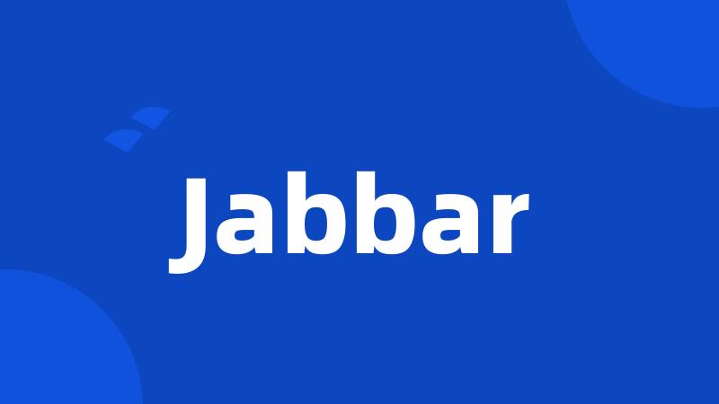 Jabbar