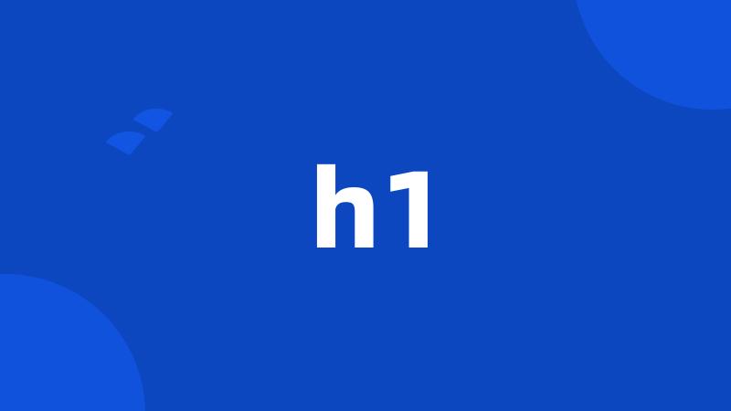 h1