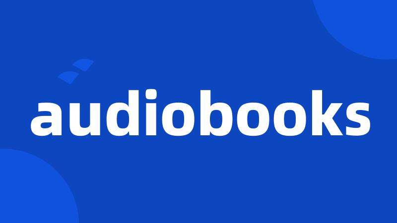 audiobooks