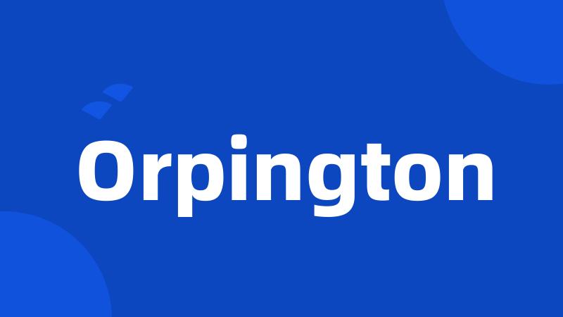 Orpington