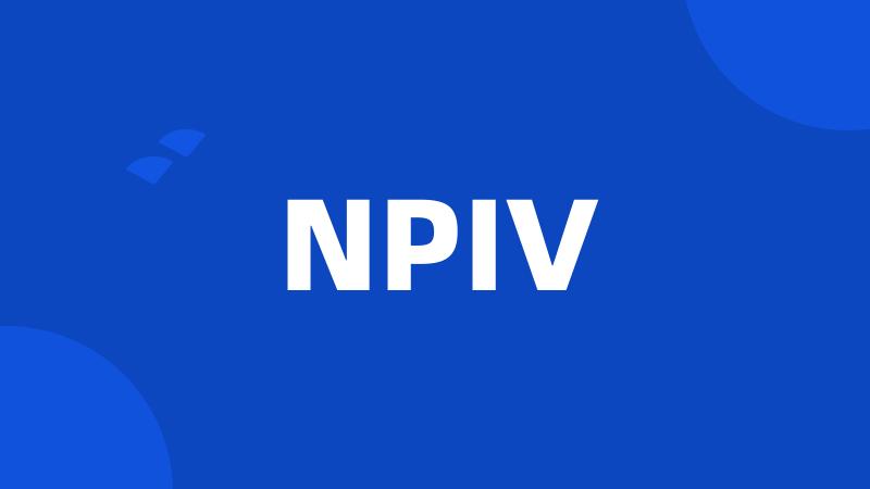 NPIV