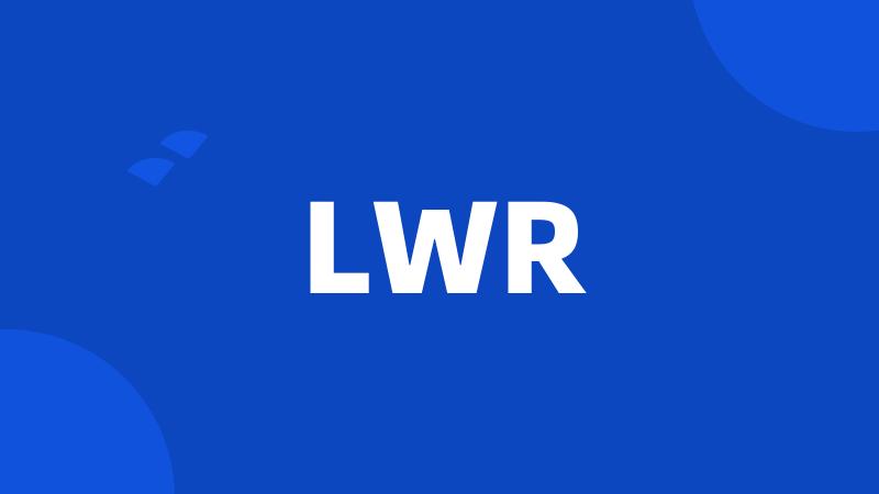 LWR